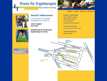 Tablet Screenshot of ergotherapie-hannover.info
